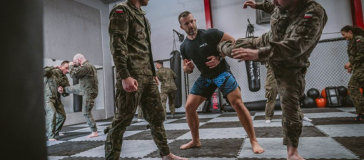 Żołnierze z Lublina trenowali walkę wręcz w klubie sportów walki